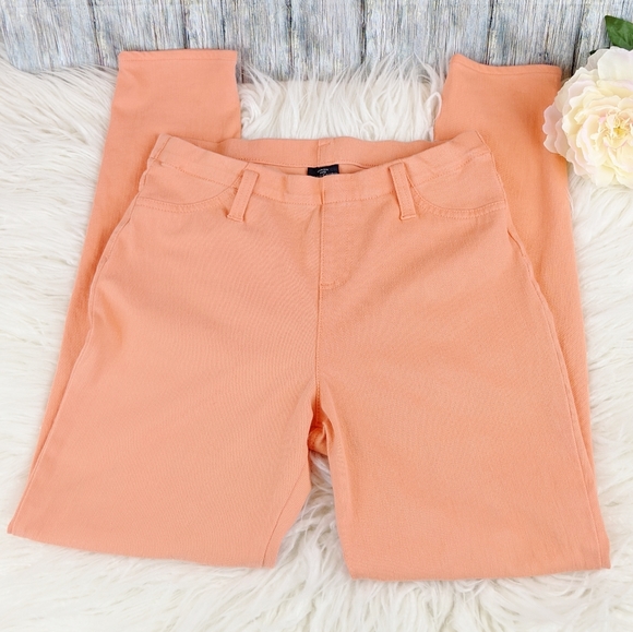 Faded Glory Denim - Faded Glory Orange Cropped Jeggings Jeans Dd